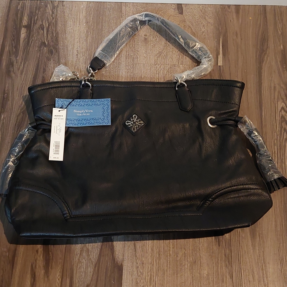NWT Simply Vera Wang Black Purse